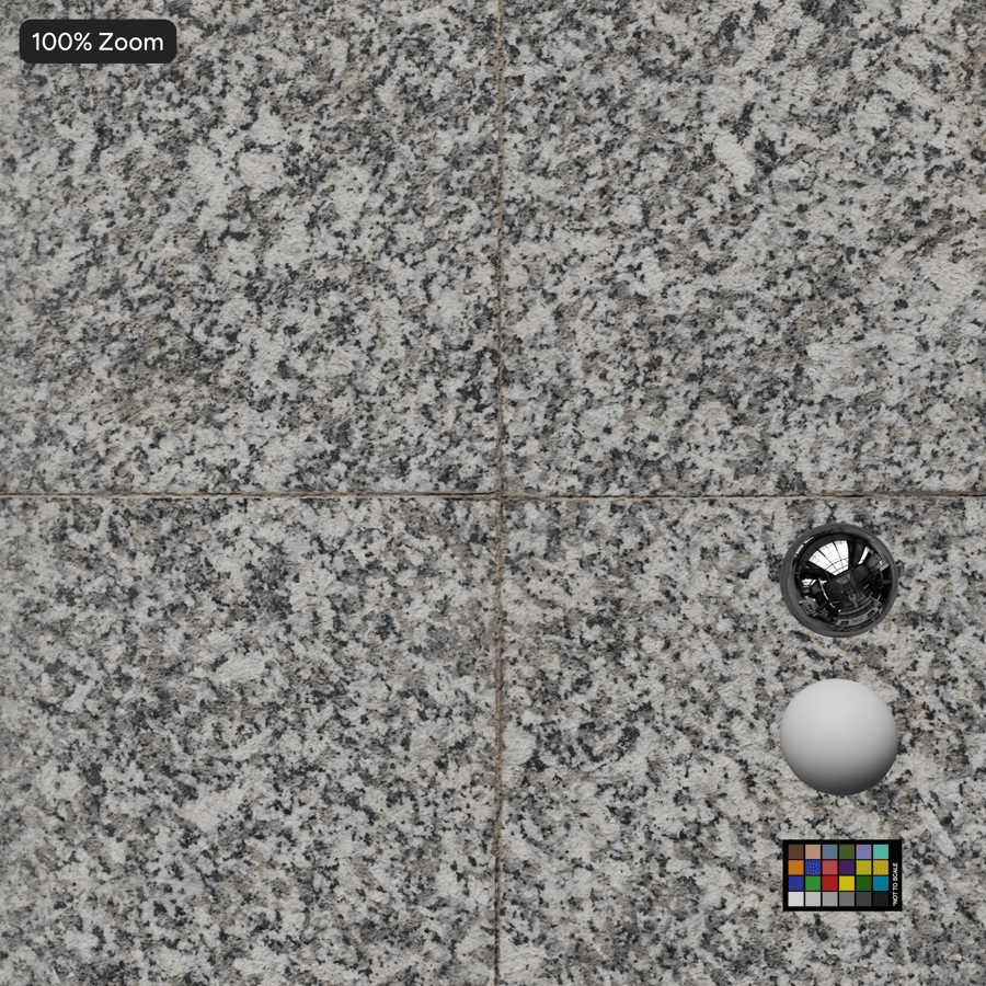 Graniettegel tegelstructuur, grijs