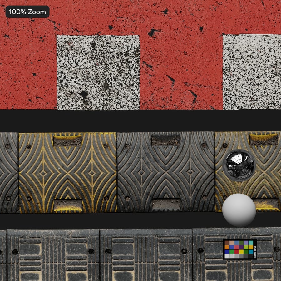 Road Markings Atlas, Multicolored