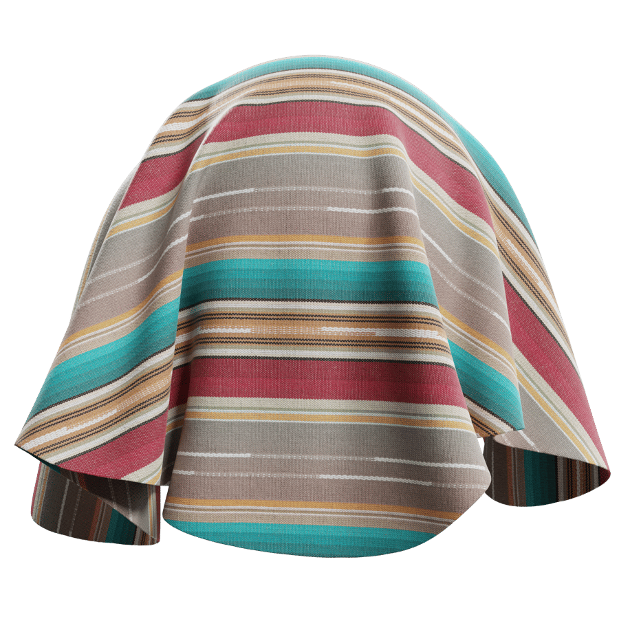 Inca Striped Woven Fabric Texture