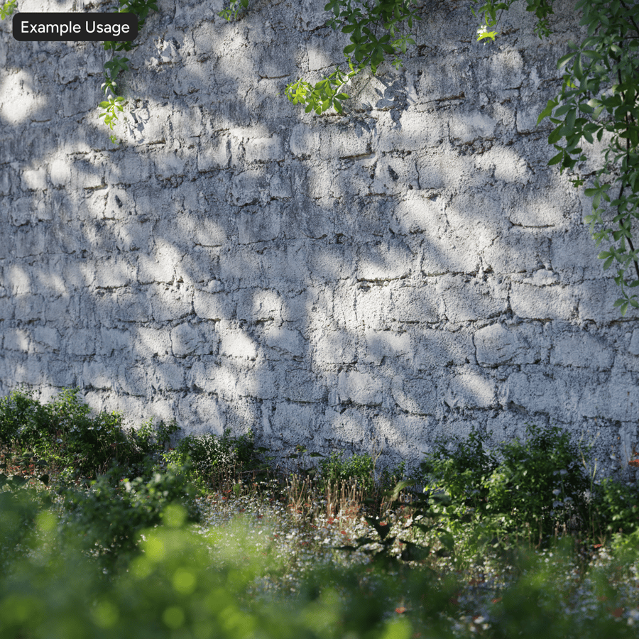 Текстура стены из старого шлакоблока