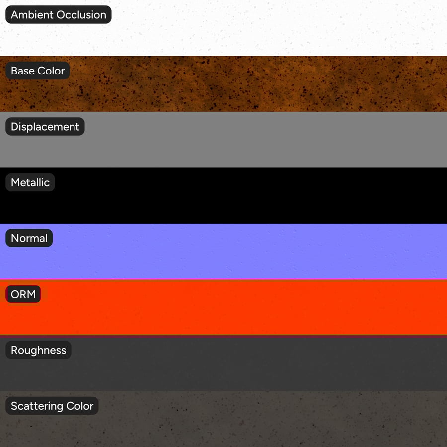 墨斑入り陶器風陶器、赤