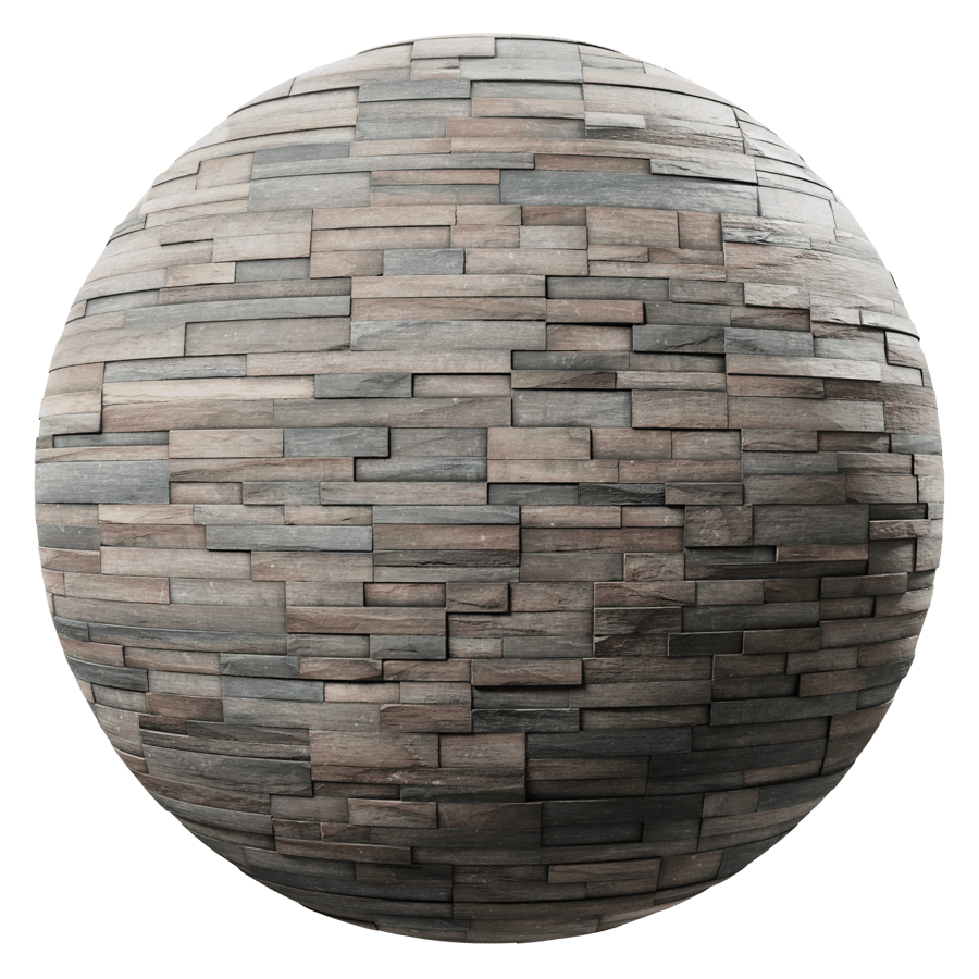 Smooth Mosaic Ledger Tiles Texture