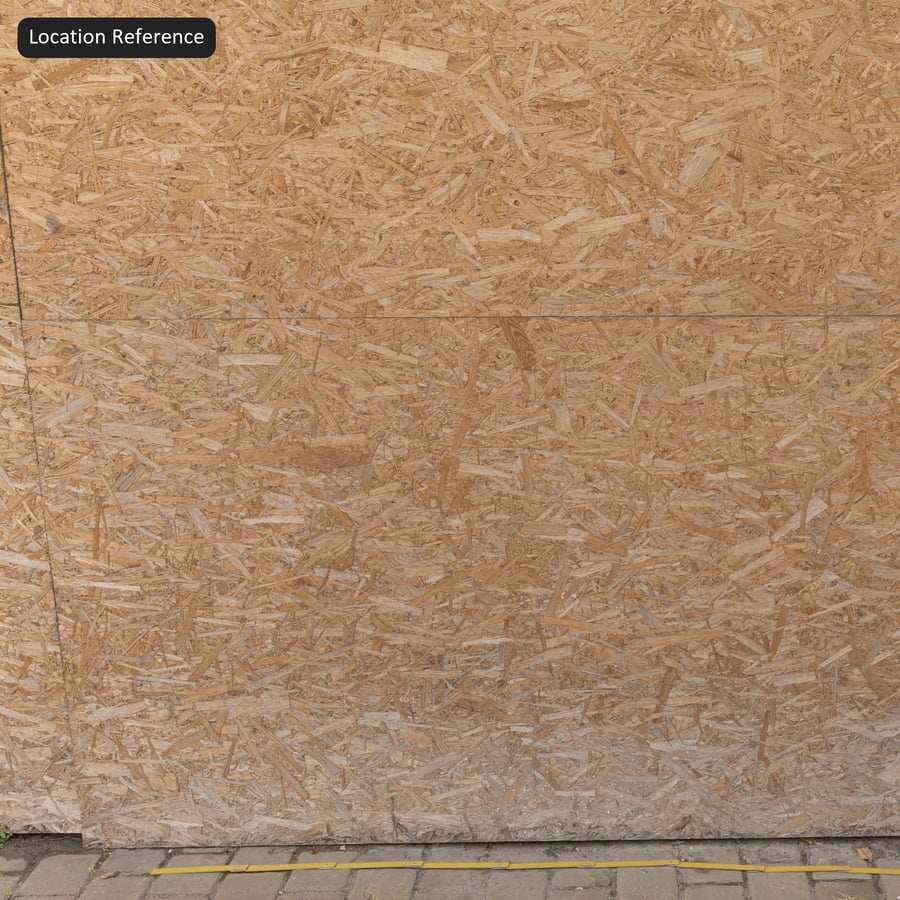 Standard Oriented Strand Board Texture, Honey Tan