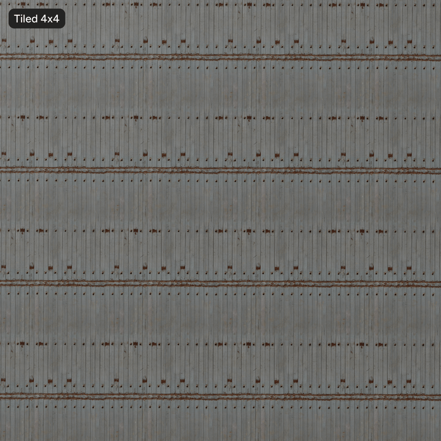 Texture murale de clôture métallique rouillée, grise