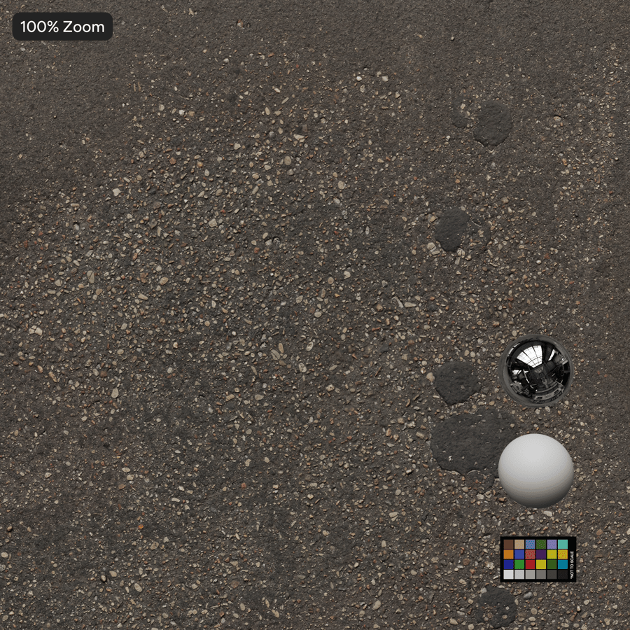 Patchy Asphalt Texture