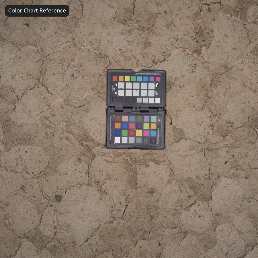 Cracked Clay Playa Dry Lakebed Ground Texture