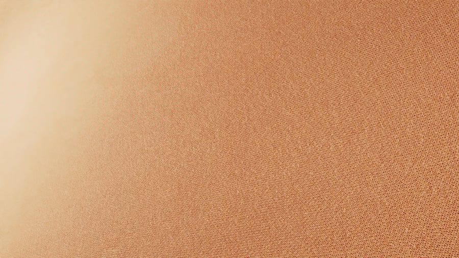 Tecido de algodão com textura de cestaria, laranja