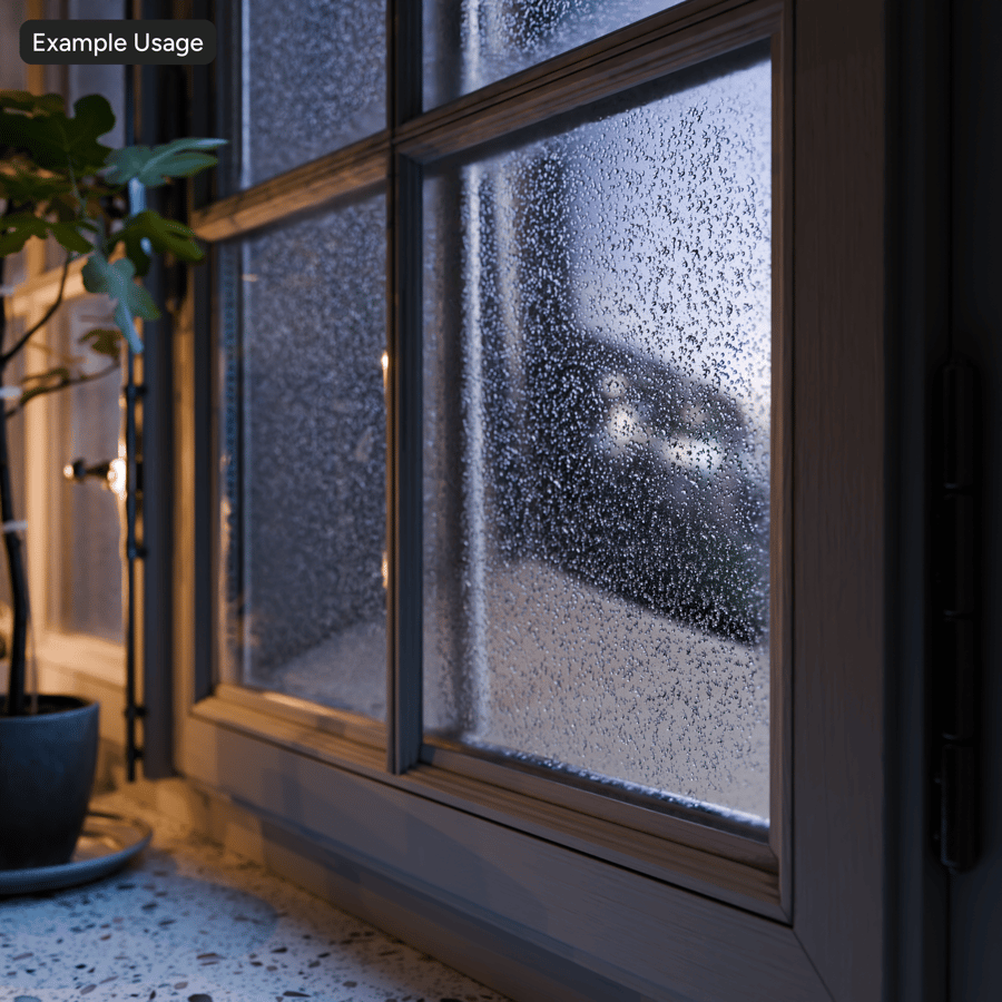 Textura de Gotas de Água com Bolhas