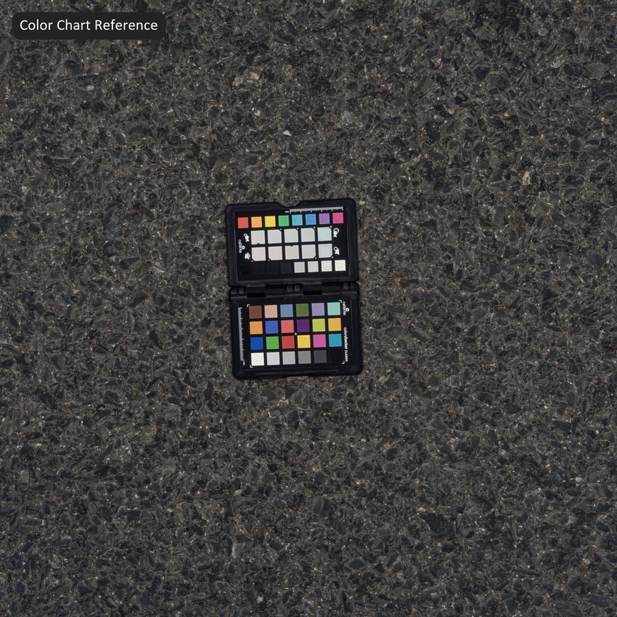 Fine Aggregate Unmarked Asphalt Texture, Charcoal Grey