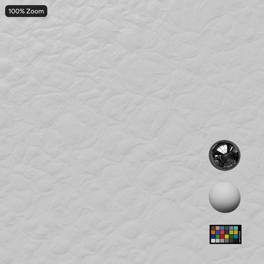 Crawl Glazed Ceramic Pottery Texture, Matte White