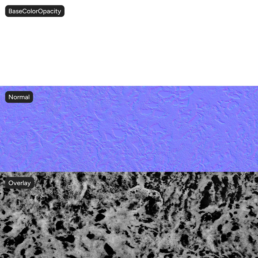 Heavy Sea Foam Texture