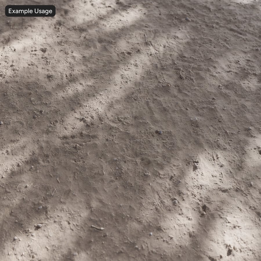 Textura de terra batida