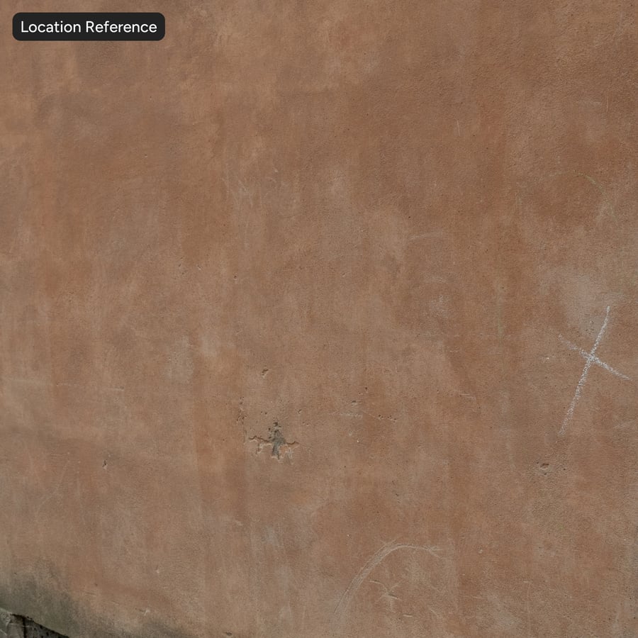 Textura de gesso estucado, rosa