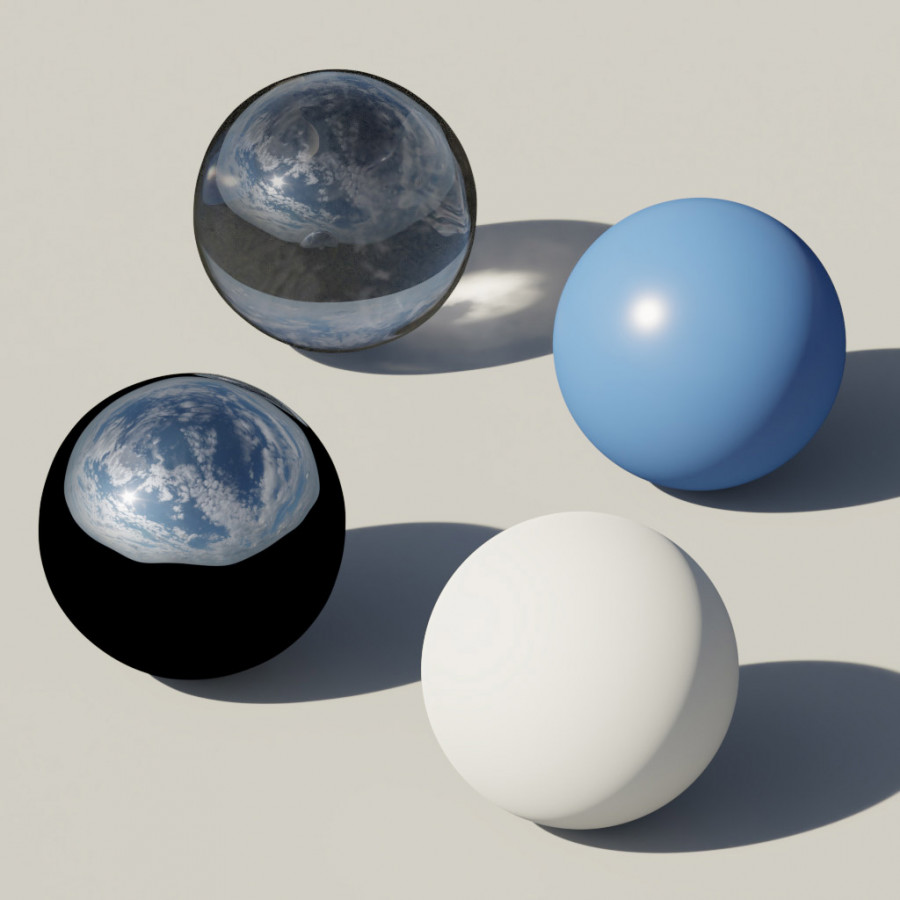 零星云天户外天空HDRI