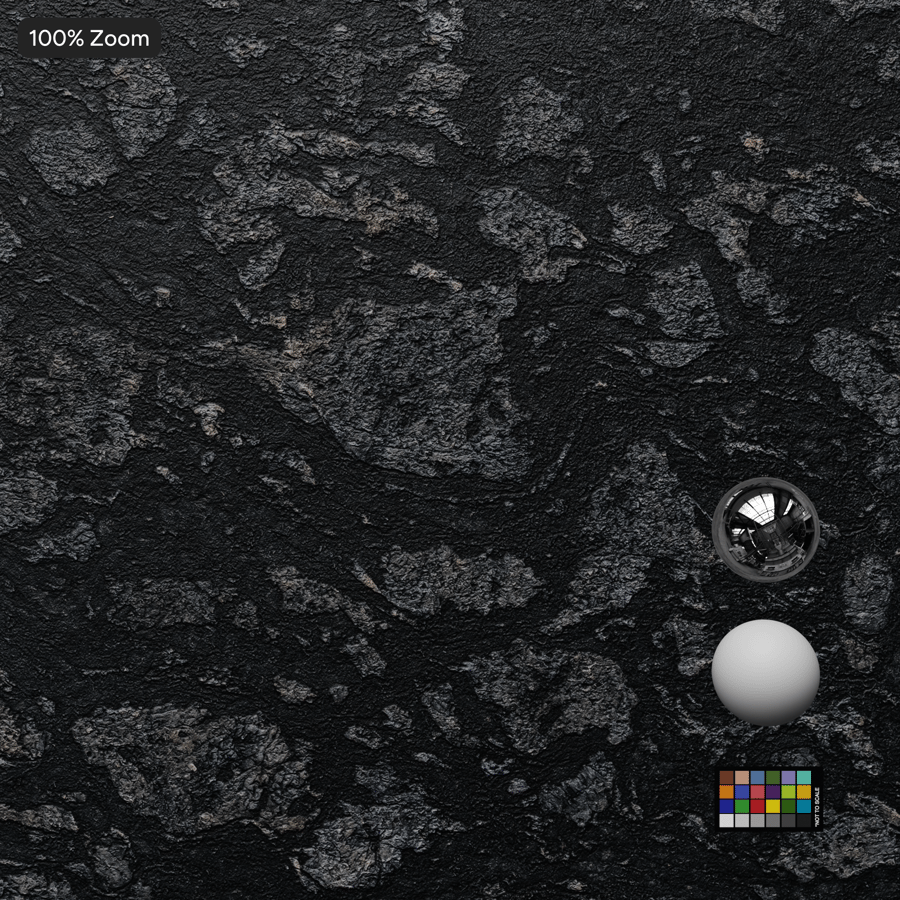 Granitplatten-Textur, Schwarz