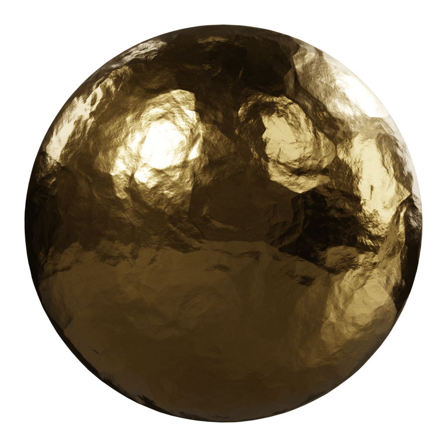 Текстура Gold Leaf Metallic