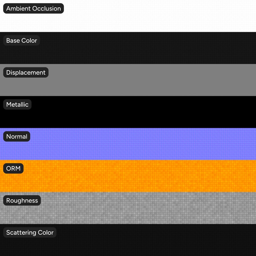 Tekstur Kain Balistik Nilon, Hitam
