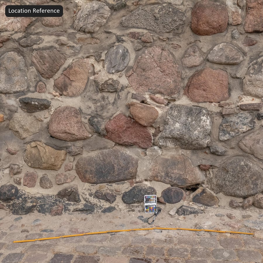 Worn Rubble Stone Wall Texture