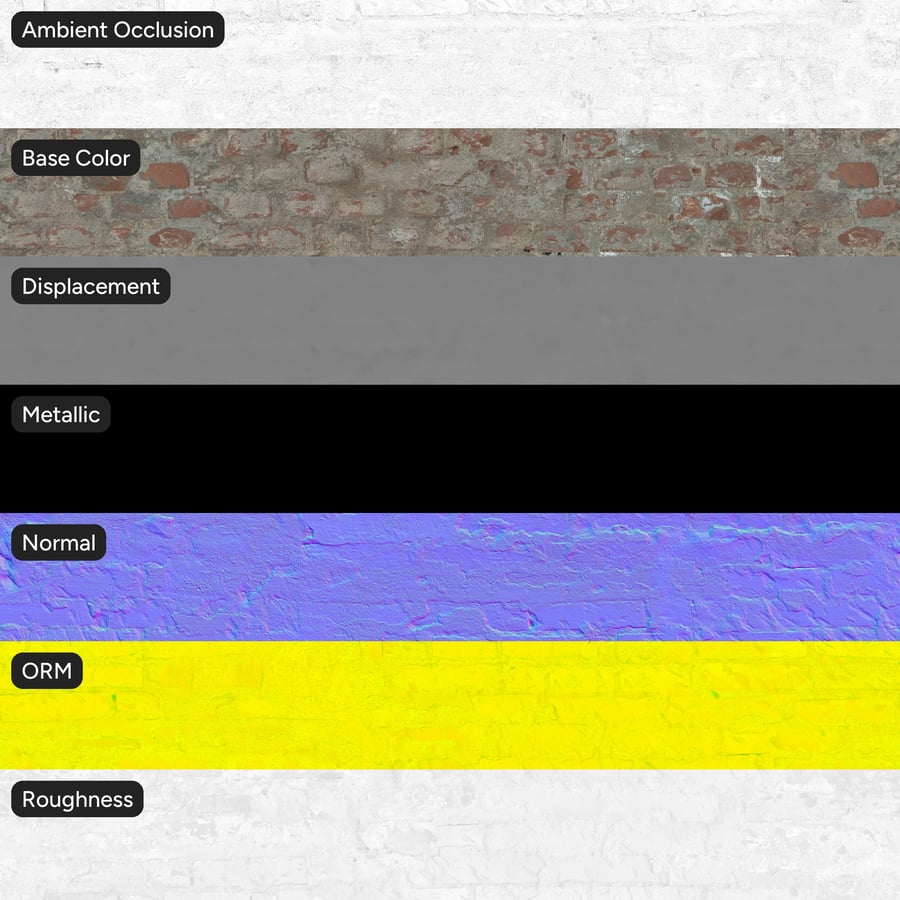 Texture d'un mur en briques plâtrées endommagé