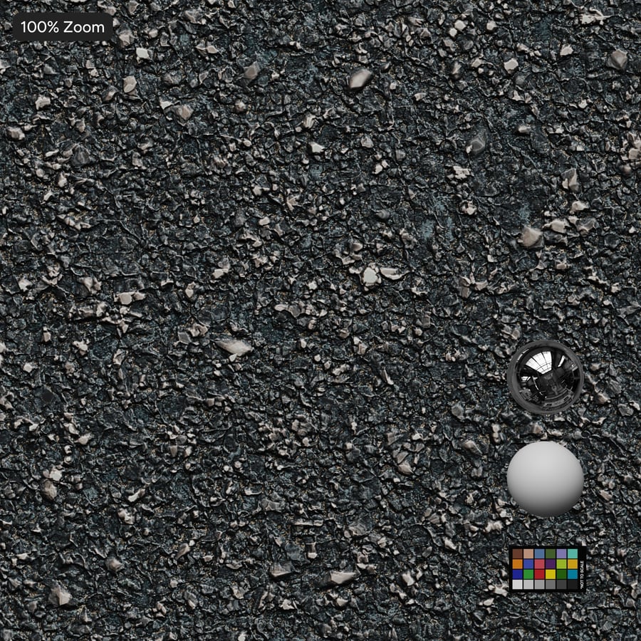 Textura de asfalto agregado limpo, cinza