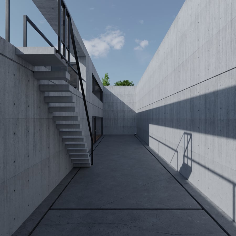 Mountain Clear Afternoon Sky Outdoor HDRI