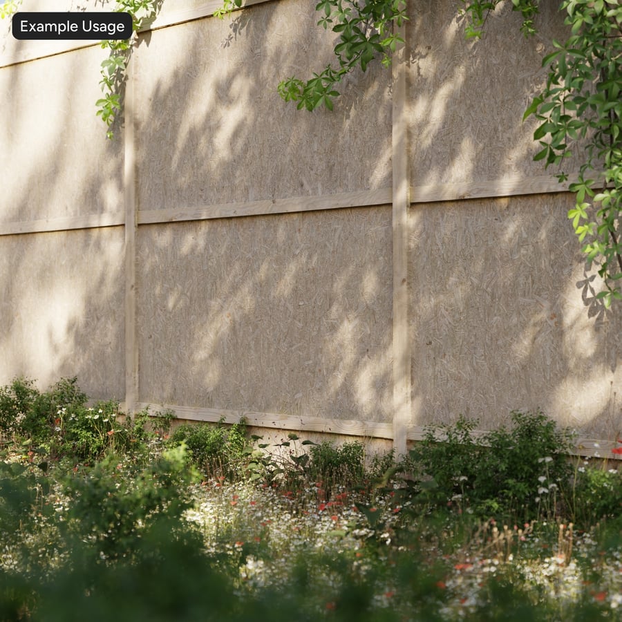 OSB 합판 벽 텍스처