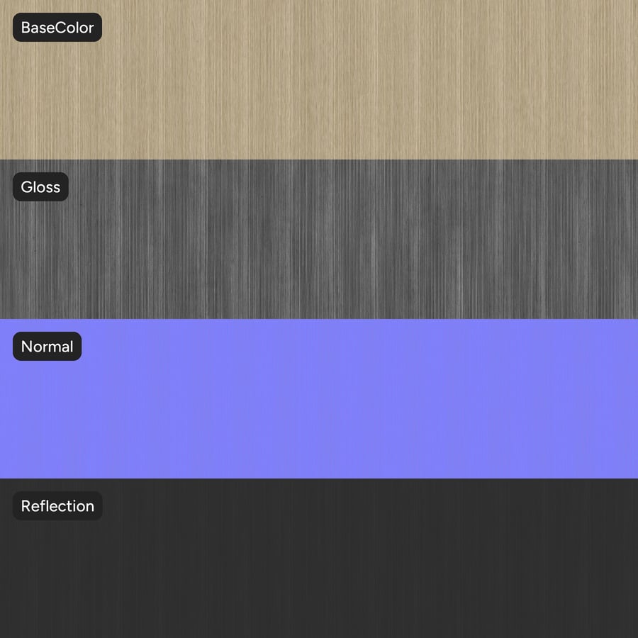 Textura de folheado de madeira de champanhe fino em quartos