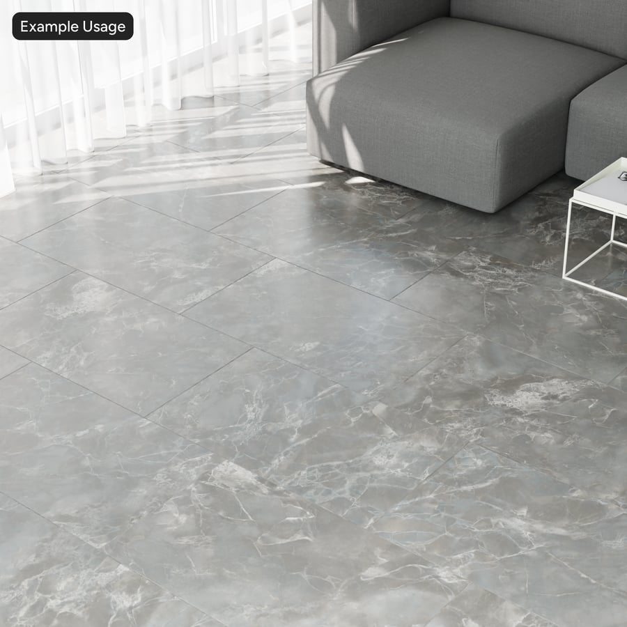 Textura de azulejo retangular com desvio em mármore Grigio mate, cinzento