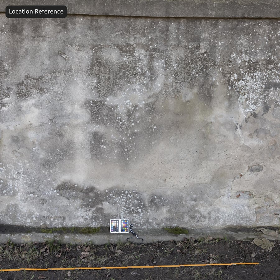 Texture murale en plâtre vieilli