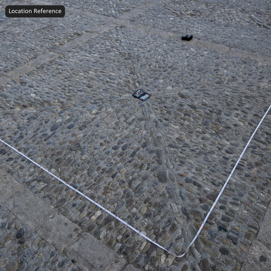 Croix décorative Texture pavée