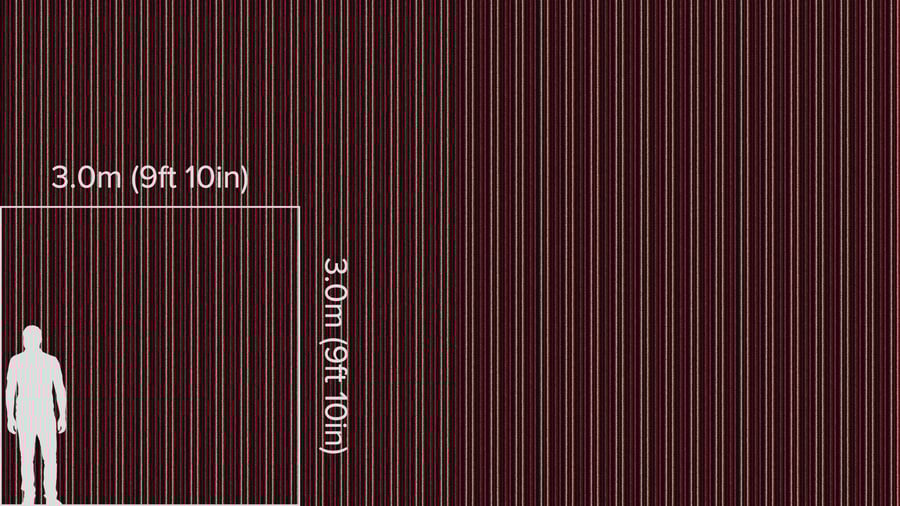 Textura de piso em carpete com pilha em loop e riscas, castanho
