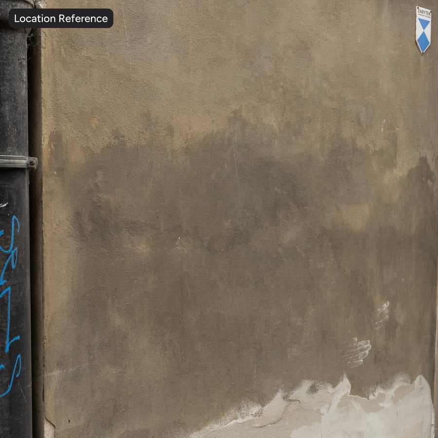Textura de gesso sujo, cinza-acastanhado