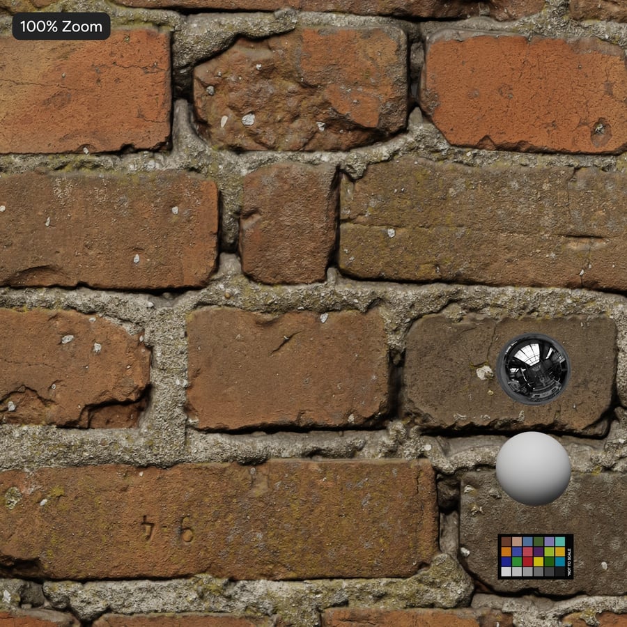 Texture murale en briques vieillies, rouge