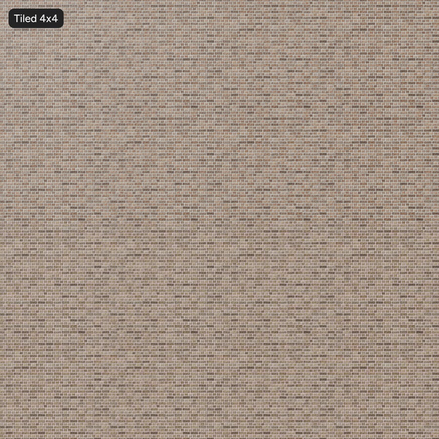 Rusticated English Bond Brick Wall Texture, Brown