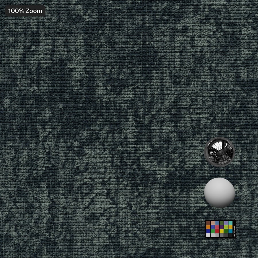Mottled Chenille Upholstery Fabric Texture, Teal Grey