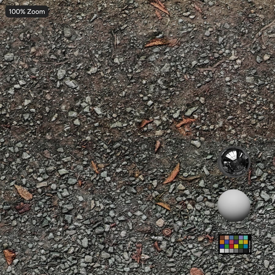 Loose Gravel Track Texture