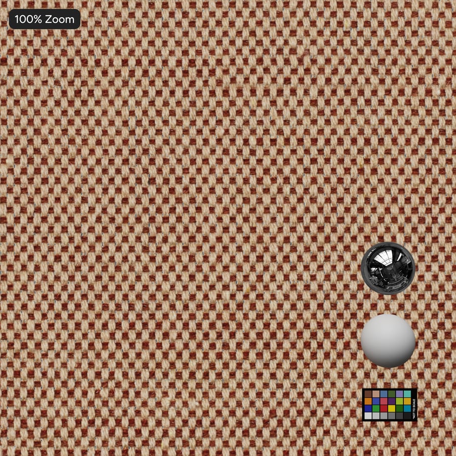 Texture de tissu d'ameublement à motif natté en damier, chaleureuse