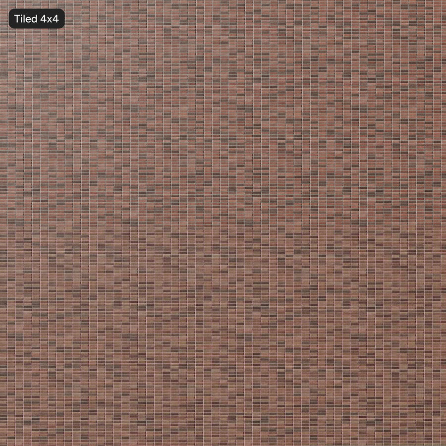 Stack Bond Sandfaced Brick Wall Texture, Pink