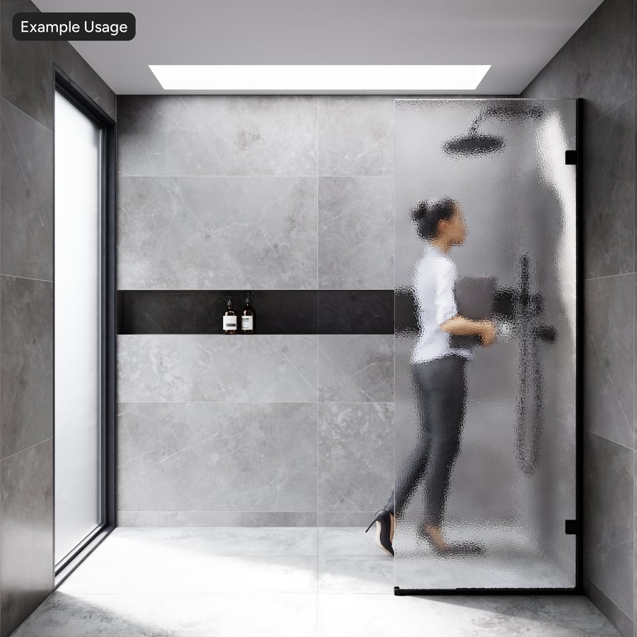 Decorative Kaleidoscope Patterned Glass Texture