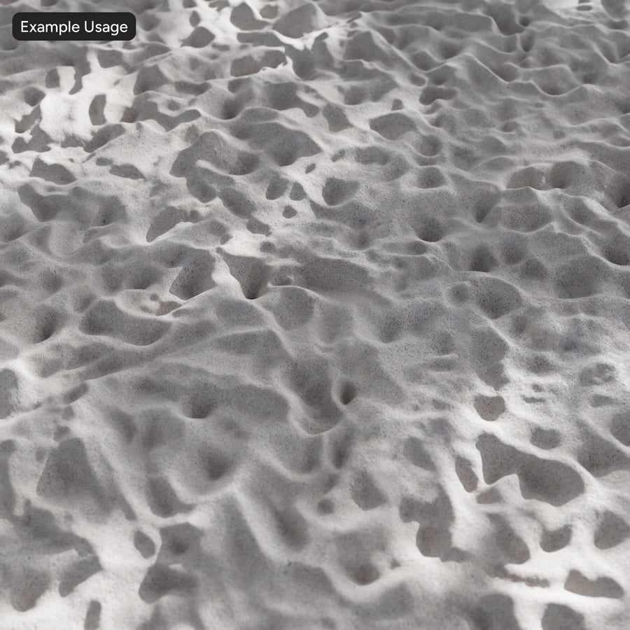 Textura de pegadas na areia, bege