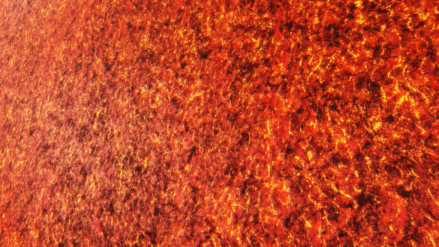 Folded Molten Lava Texture