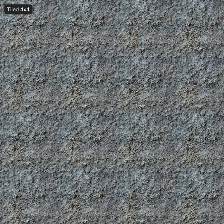 Textura de rocha de penhasco desgastada, azul acinzentado
