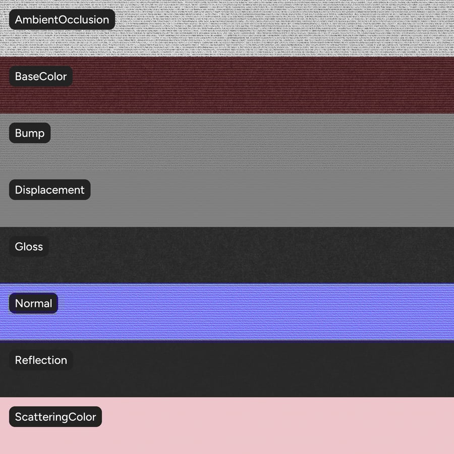 Textura do pavimento de alcatifa com pelo em laço, vermelho escuro