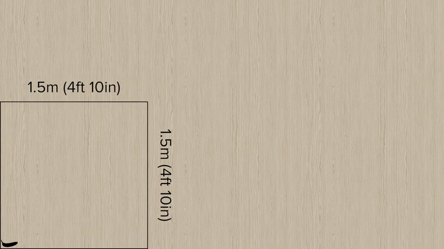 Dunes Planked Wood Flooring Texture, White