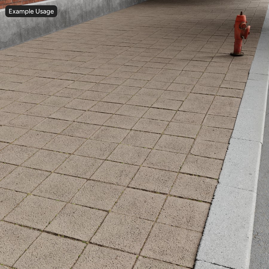 Textura de pavimento em ladrilho, sombra terrosa