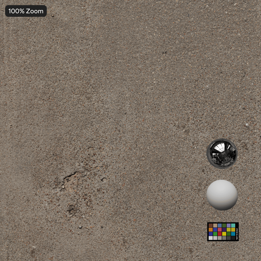 Trowel Finish Matte Betong Textur