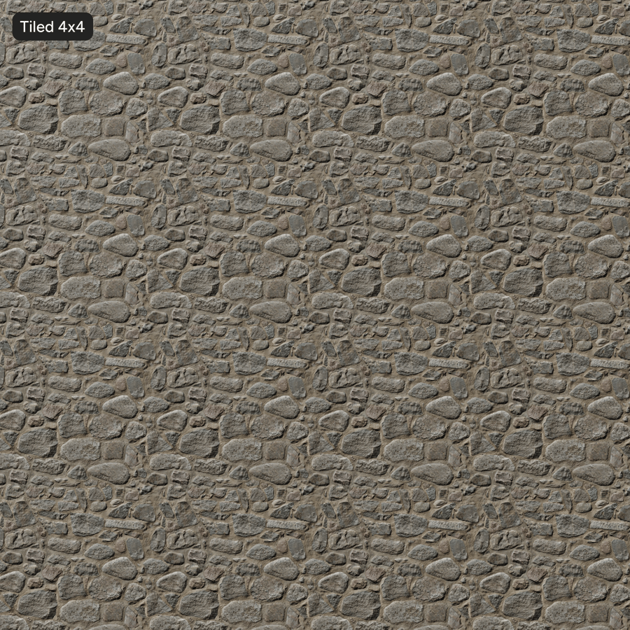 Stara mieszana tekstura kamiennej ściany z gruzu