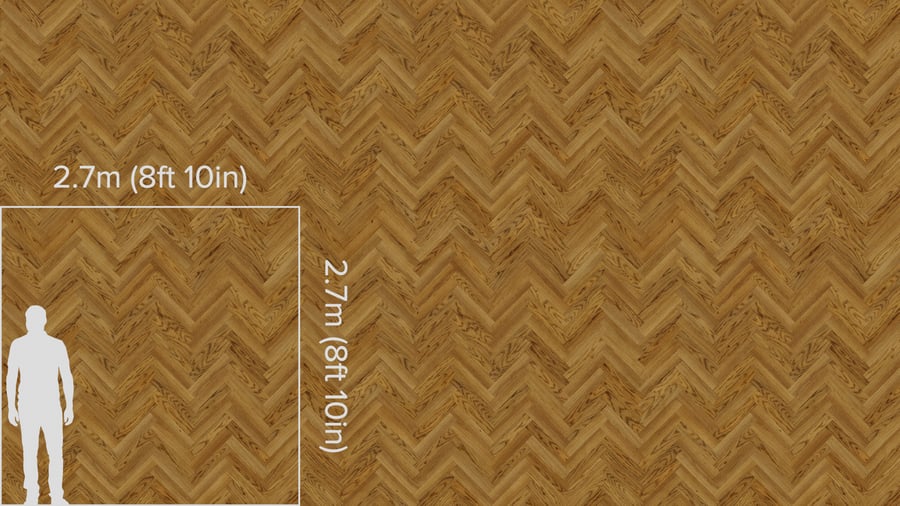 Antique Bronze Herringbone Pattern Oak Wood Flooring Texture