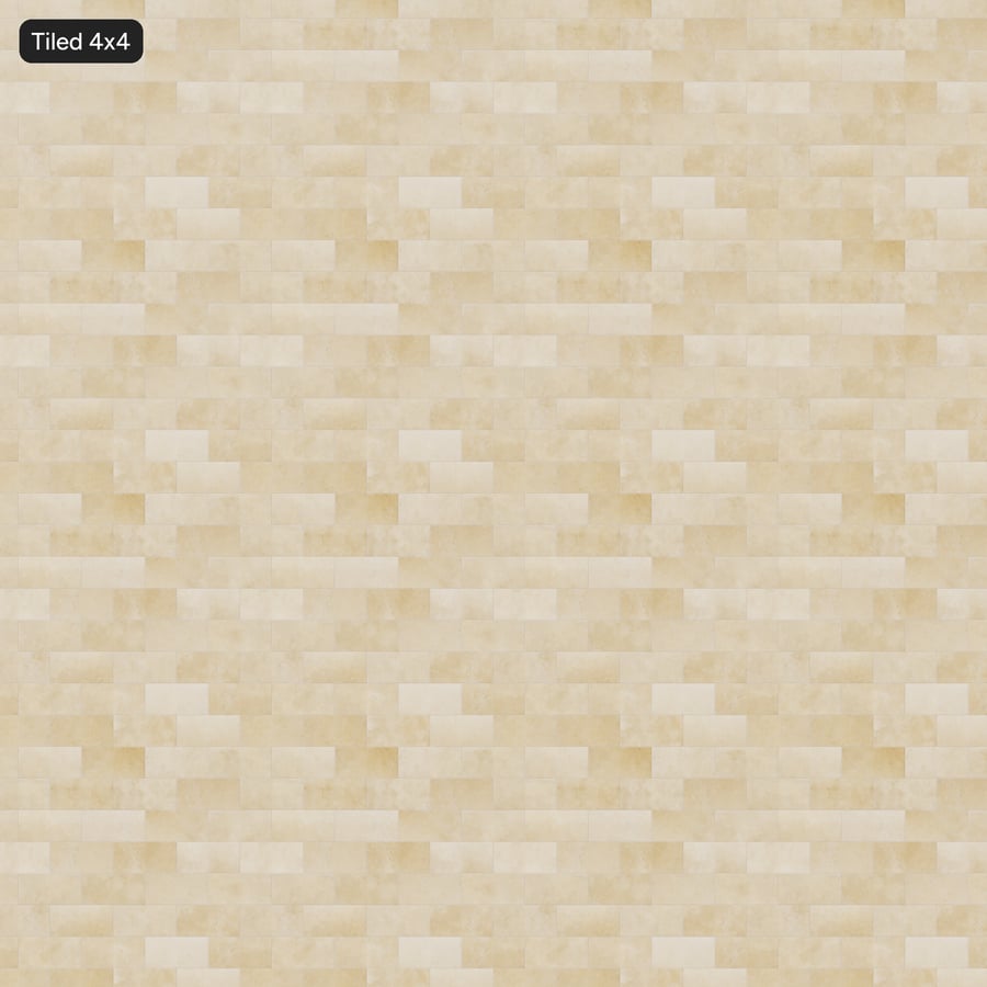 Textura de azulejo mate travertino retangular com desvio, cinza-acastanhado iluminado pelo sol