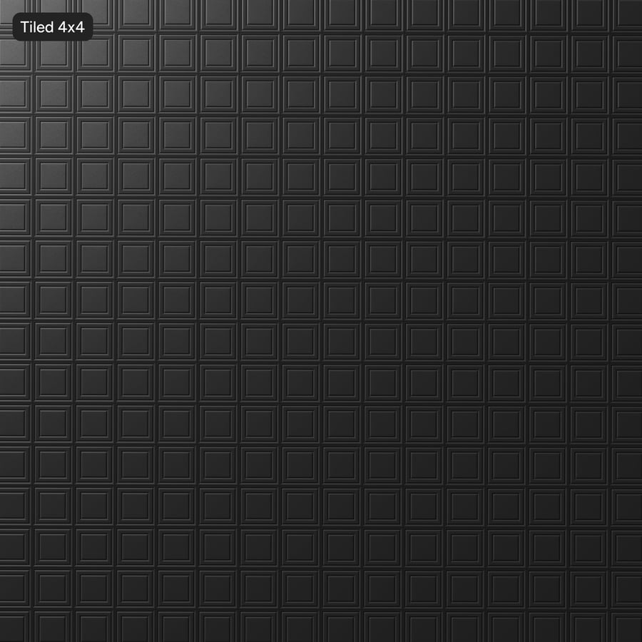 Texture per soffitti con piastrelle in vinile goffrato, grigio